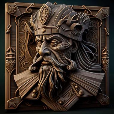 3D model Majesty 2 Kingmaker game (STL)